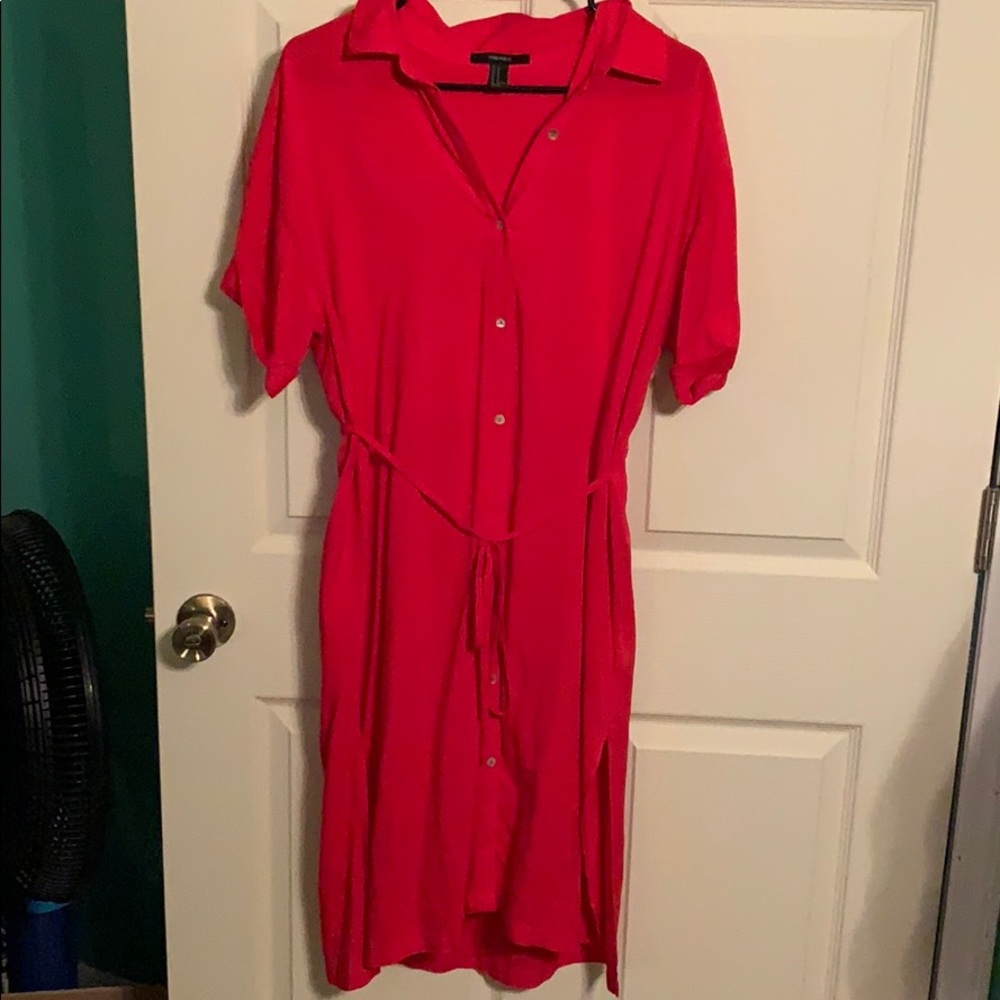 Red dress
